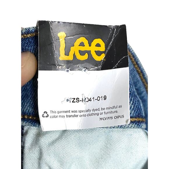 Lee Jeans Regular Fit Tapered Leg Fuel Medium Blue Mens 42 x 32 NWT Stretch - Picture 10 of 12